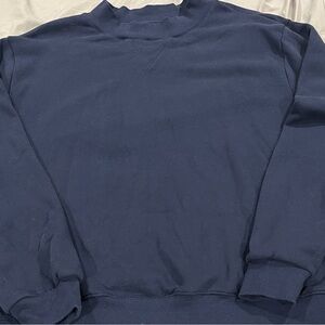 Parke Denim Blue Mockneck